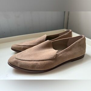 Vince Camuto Women's Tan Suede Loafers